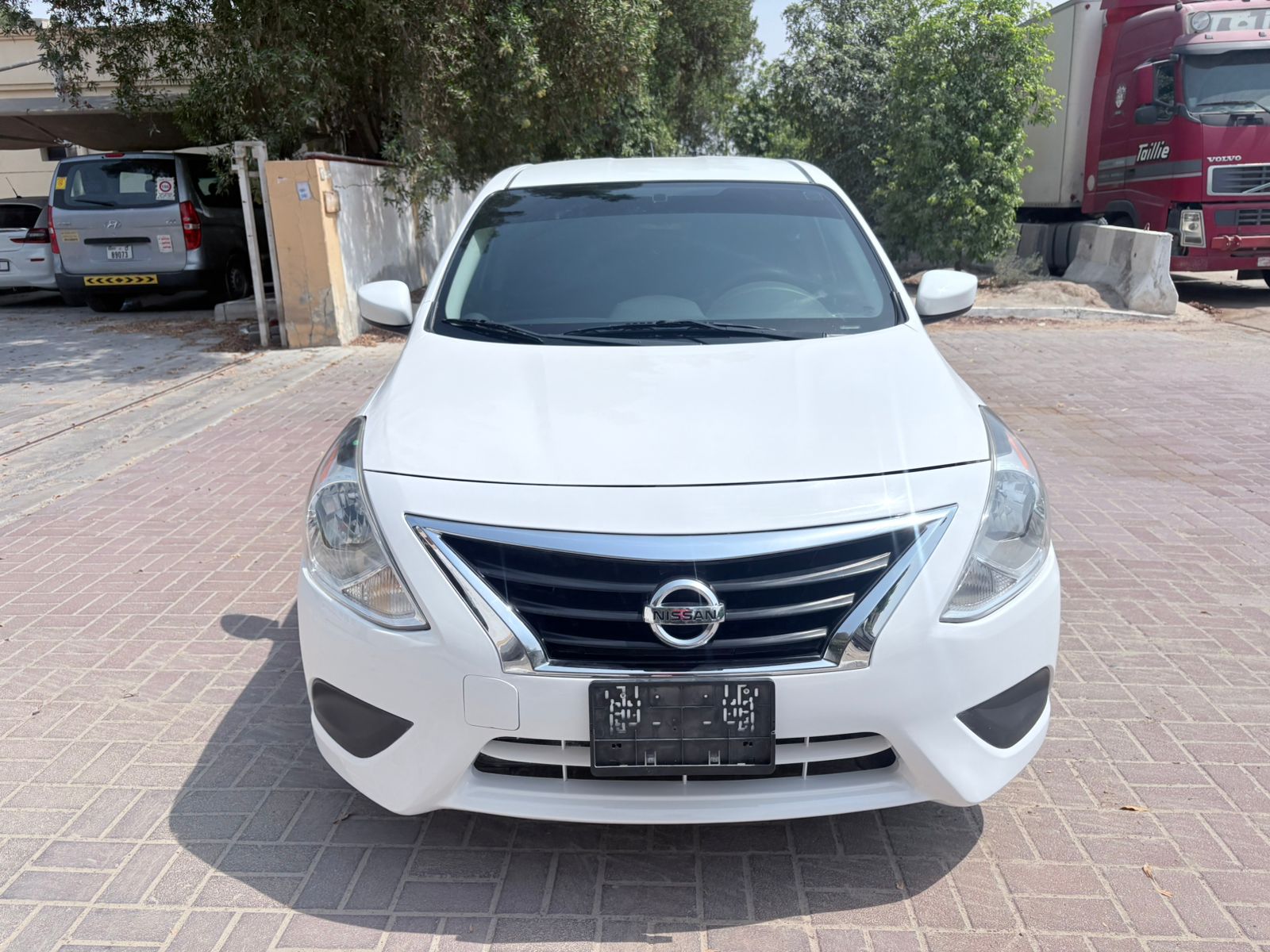 Nissan Versa 2017 Front View in Dubai