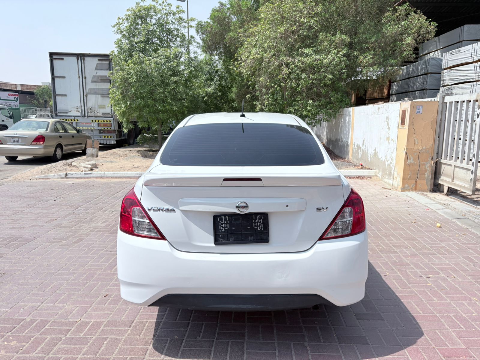 2017 Nissan Versa Rear View