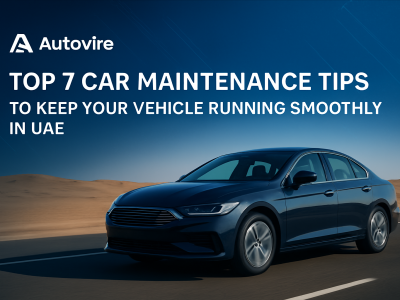 Sleek Sedan on Desert Highway